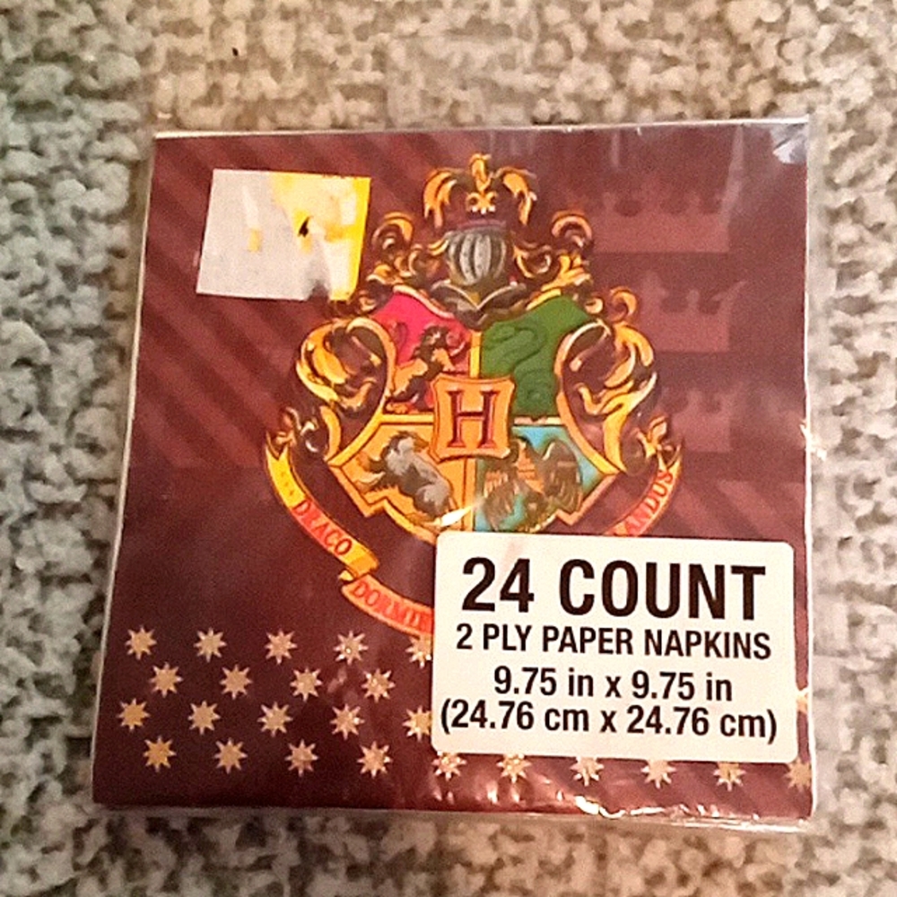 Harry Potter discontinued 24 ct Party Napkins